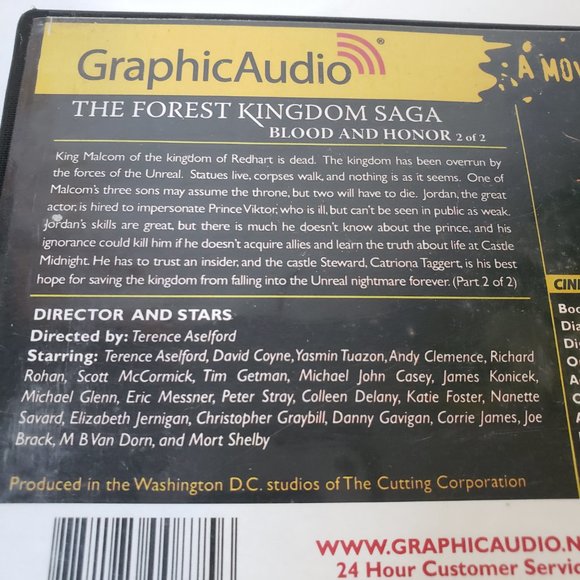 Graphic Audio The Forest Kingdom Saga Part 2 of 2 Fantasy Book cds 5 hrs - Picture 4 of 10